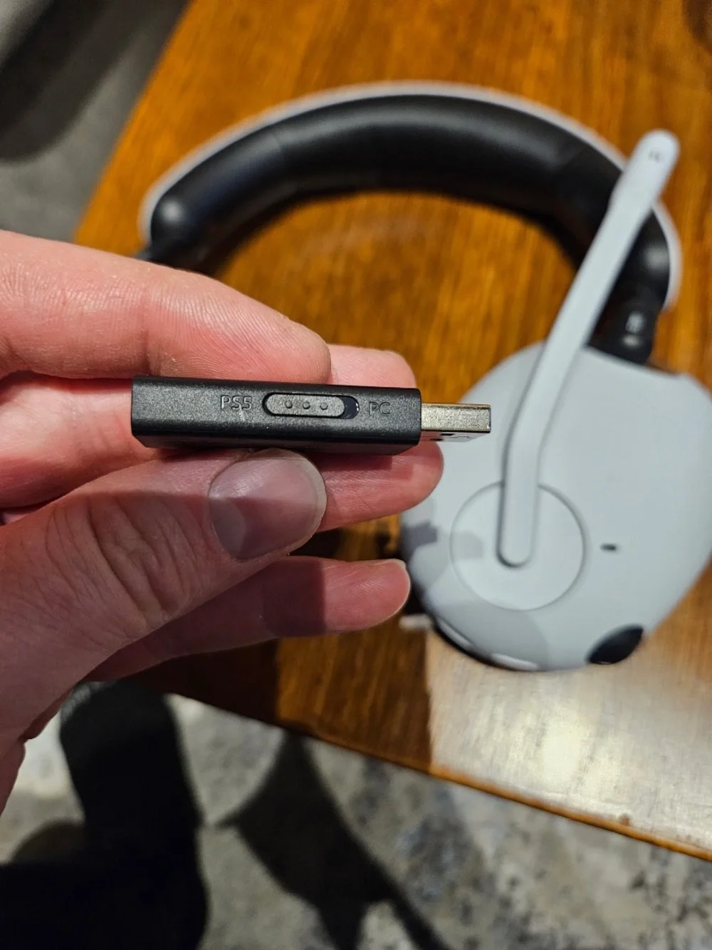 White SONY Over-Ear Wireless Headset